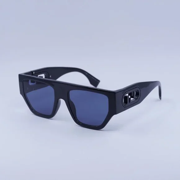 Fendi | Accessories | New Fendi Fe408u 01v Sunglasses Shiny 
